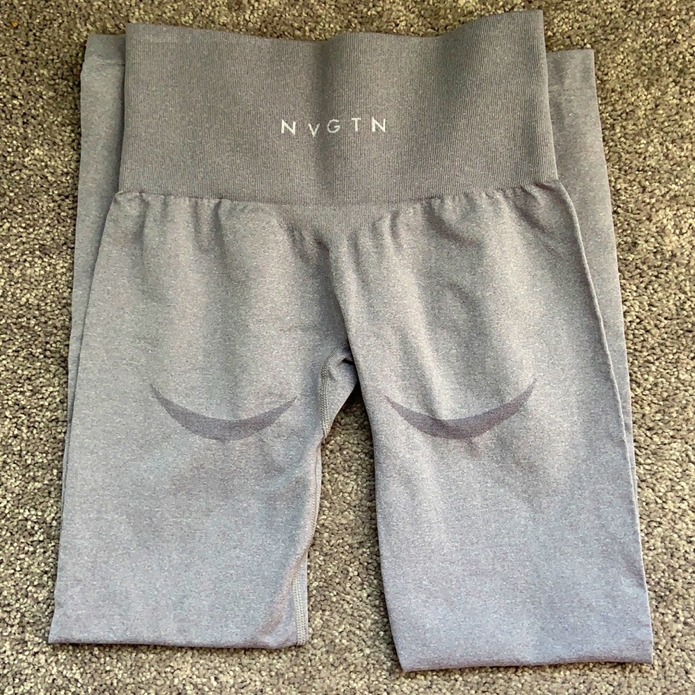 NVGTN Grey Curve Leggings
